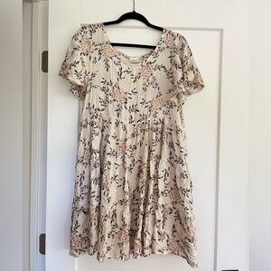 By Together Floral Babydoll Dress – Size Small